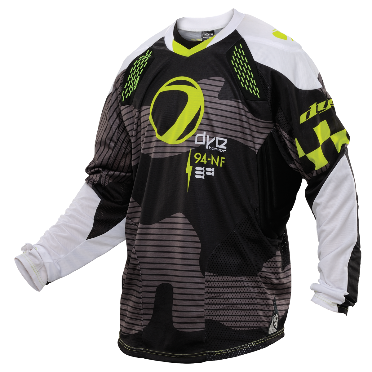 C14 Jersey - Bomber - Black / Lime