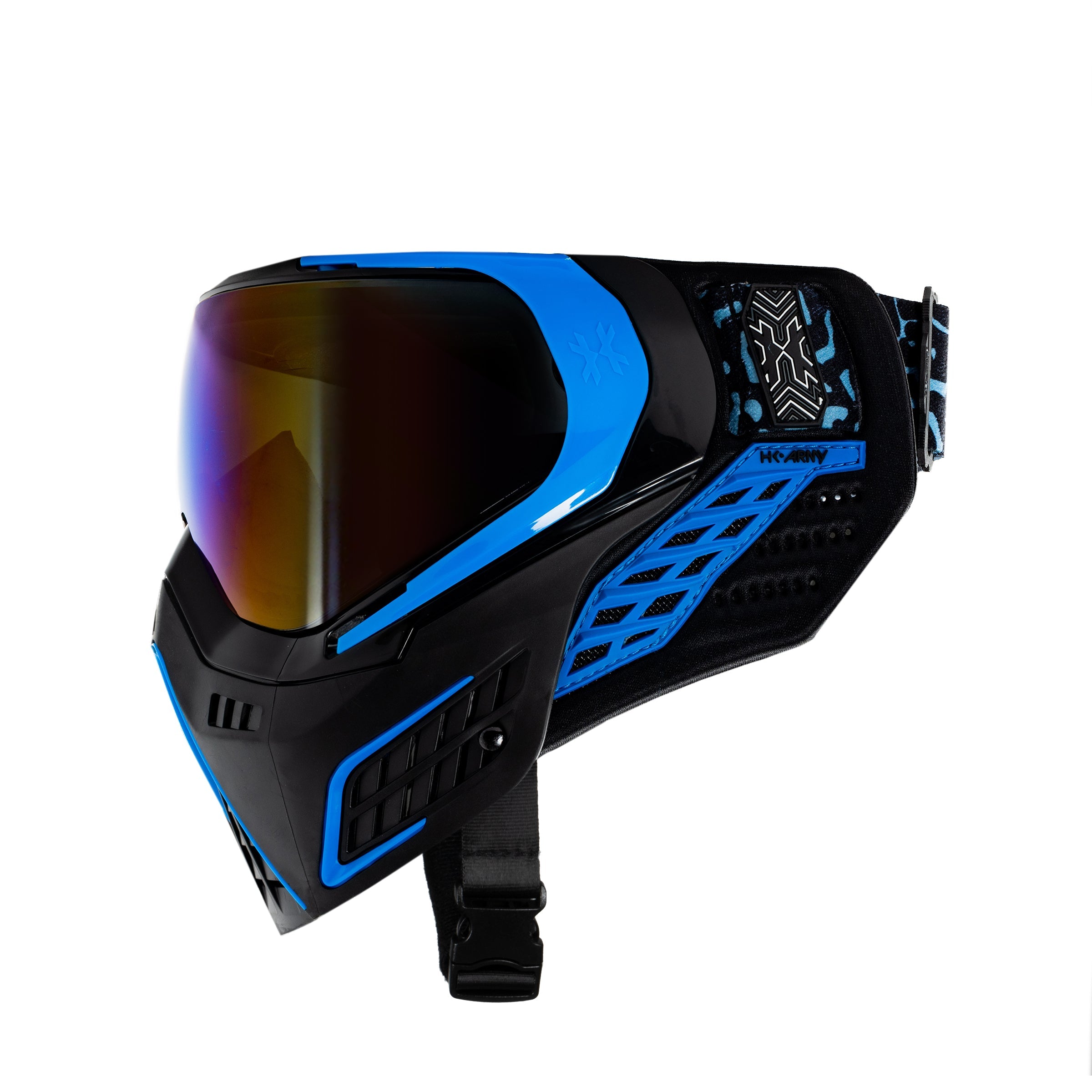 HK Army KLR Goggle - Royal (Black/Blue w Cobalt Lens)