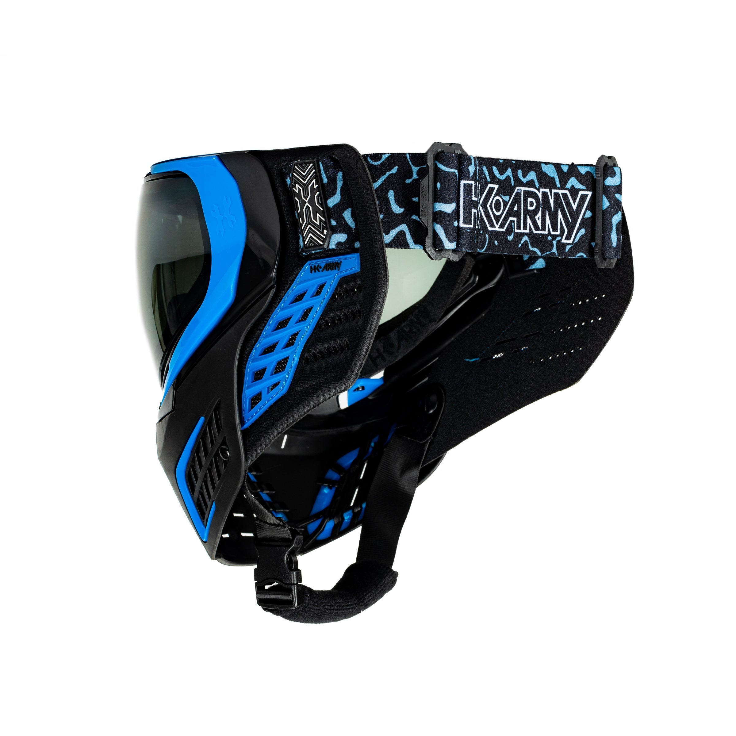 HK Army KLR Goggle - Royal (Black/Blue w Cobalt Lens)