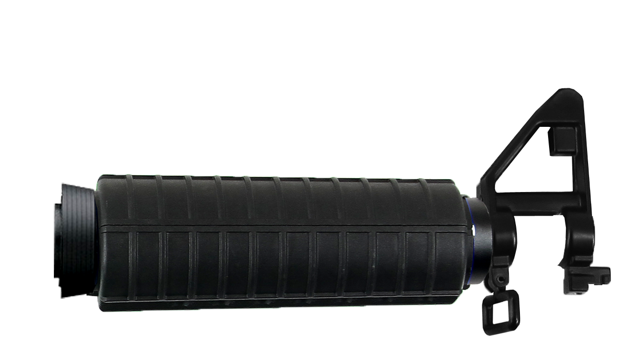 Complete M4 Carbine Hand Guard With Front Sight (Black)