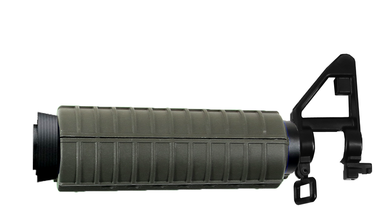 Complete M4 Carbine Hand Guard With Front Sight (OD Green)