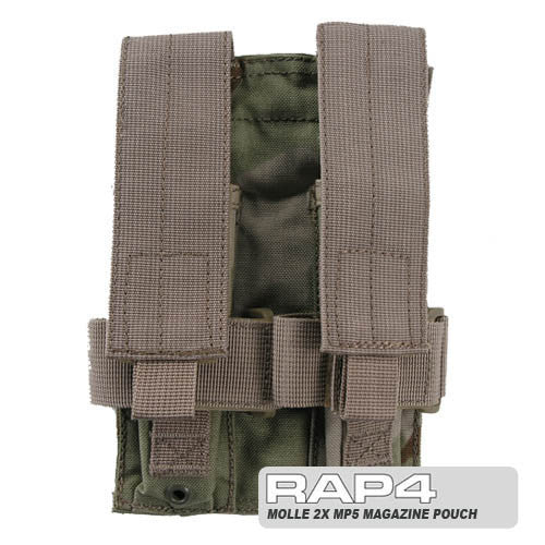 Double MP5 Magazine Pouch Desert Camo