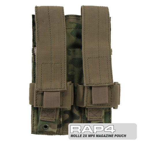 Double MP5 Magazine Pouch Eight Color Desert