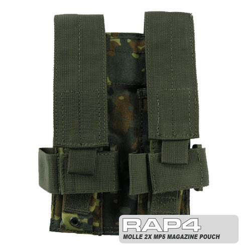Double MP5 Magazine Pouch German Flecktarn