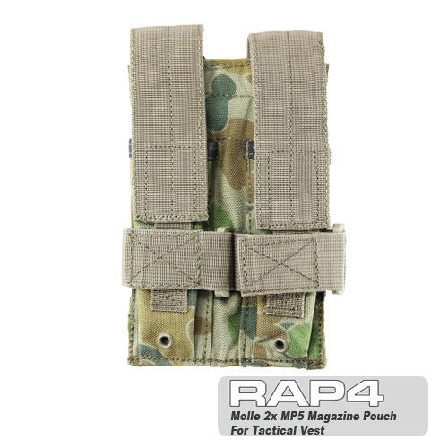 Double MP5 Magazine Pouch Australian Camo