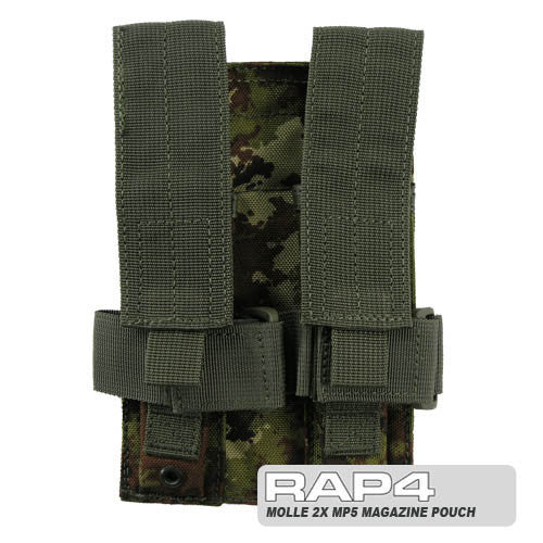 Double MP5 Magazine Pouch Italian Camo