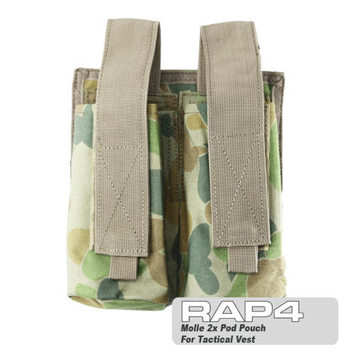Double Pod Pouch Australian Camo