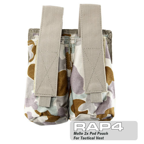 Double Pod Pouch Australian Desert