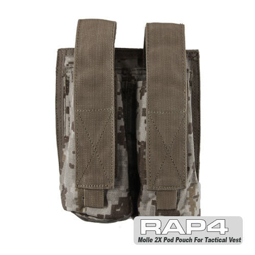 Double Pod Pouch Desert Digital