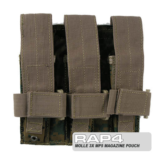 Triple MP5 Magazine Pouch MARPAT