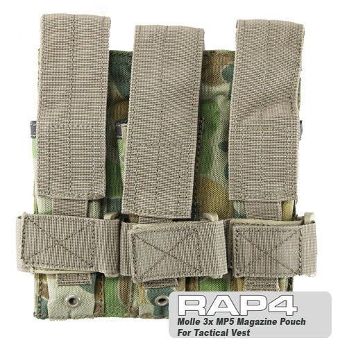 Triple MP5 Magazine Pouch Australian Camo