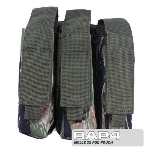 Triple Pod Pouch Tiger Stripe