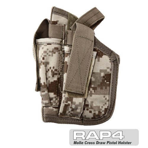 Cross Draw Holster Left Hand Small Desert Digital