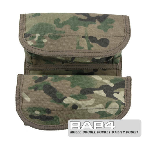 Small Double Utility Pouch Eight Color Desert
