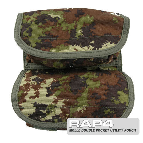 Small Double Utility Pouch Italian Camo