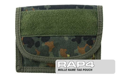 Name Tag Pouch German Flecktarn