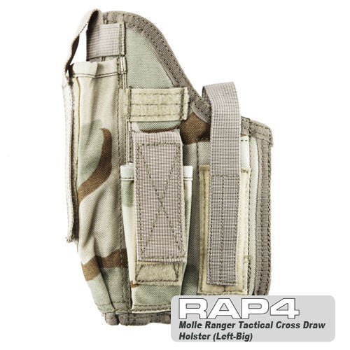 Cross Draw Holster Left Hand Large Desert Camo