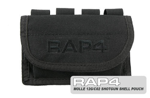BLACK Shotgun Shell Pouch