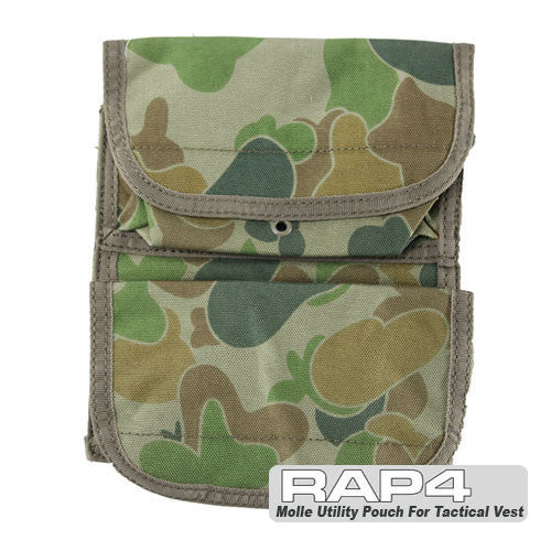 Small Double Utility Pouch Australian Camo