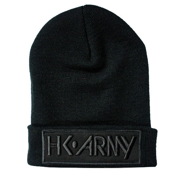 HK Army Blackout Beanie - Black/Black