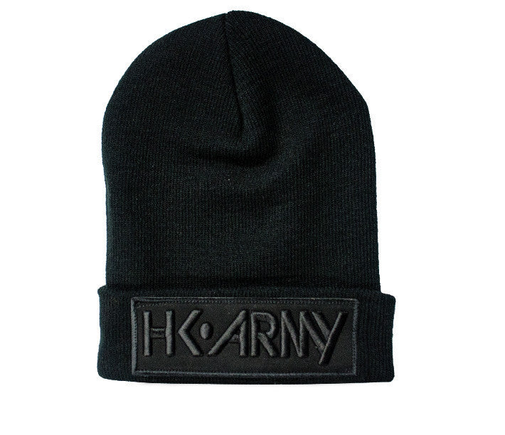 HK Army Blackout Beanie - Black/Black