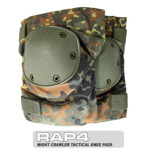 Night Crawler Tactical Knee Pads German Flecktarn