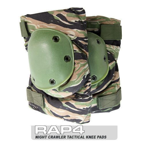 Night Crawler Tactical Knee Pads Tiger Stripe