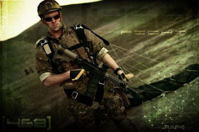 Troy TRX Extreme BattleRail 9 Inch Hand Guard (Tan)