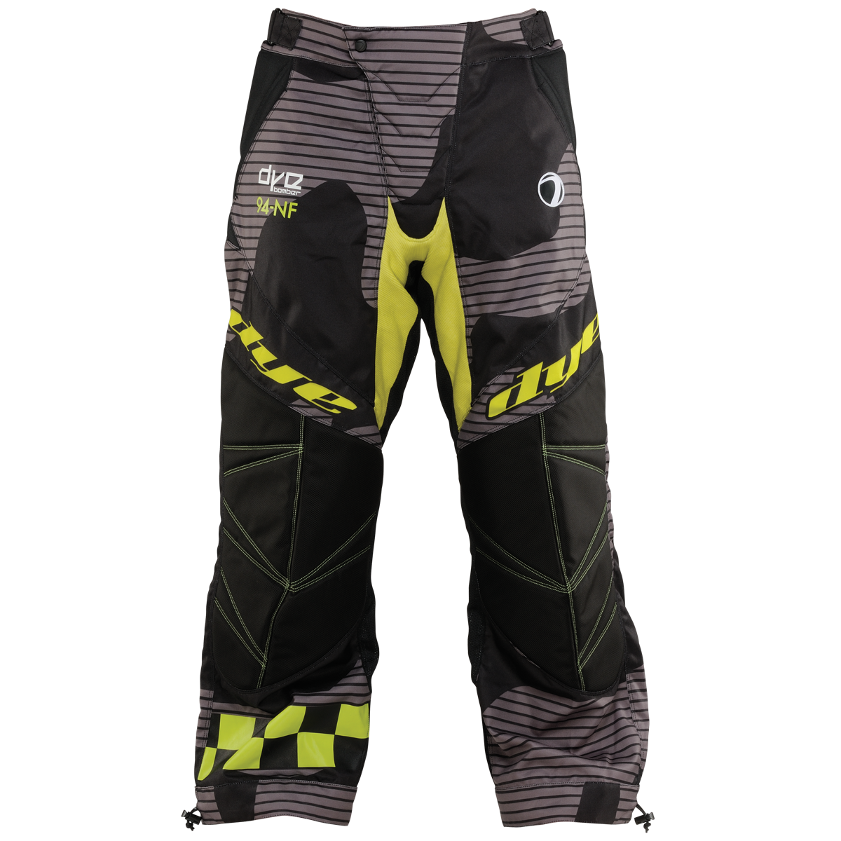 C14 Pants - Bomber - Black / Lime