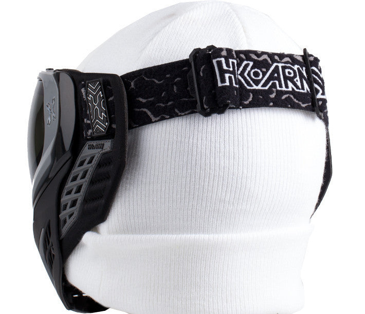 KLR Goggle Platinum (Black/Grey - Chrome Lens)