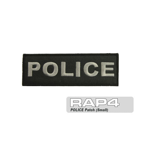 Police Patch Small (Black)
