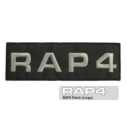 RAP4 Patch Large (Black)