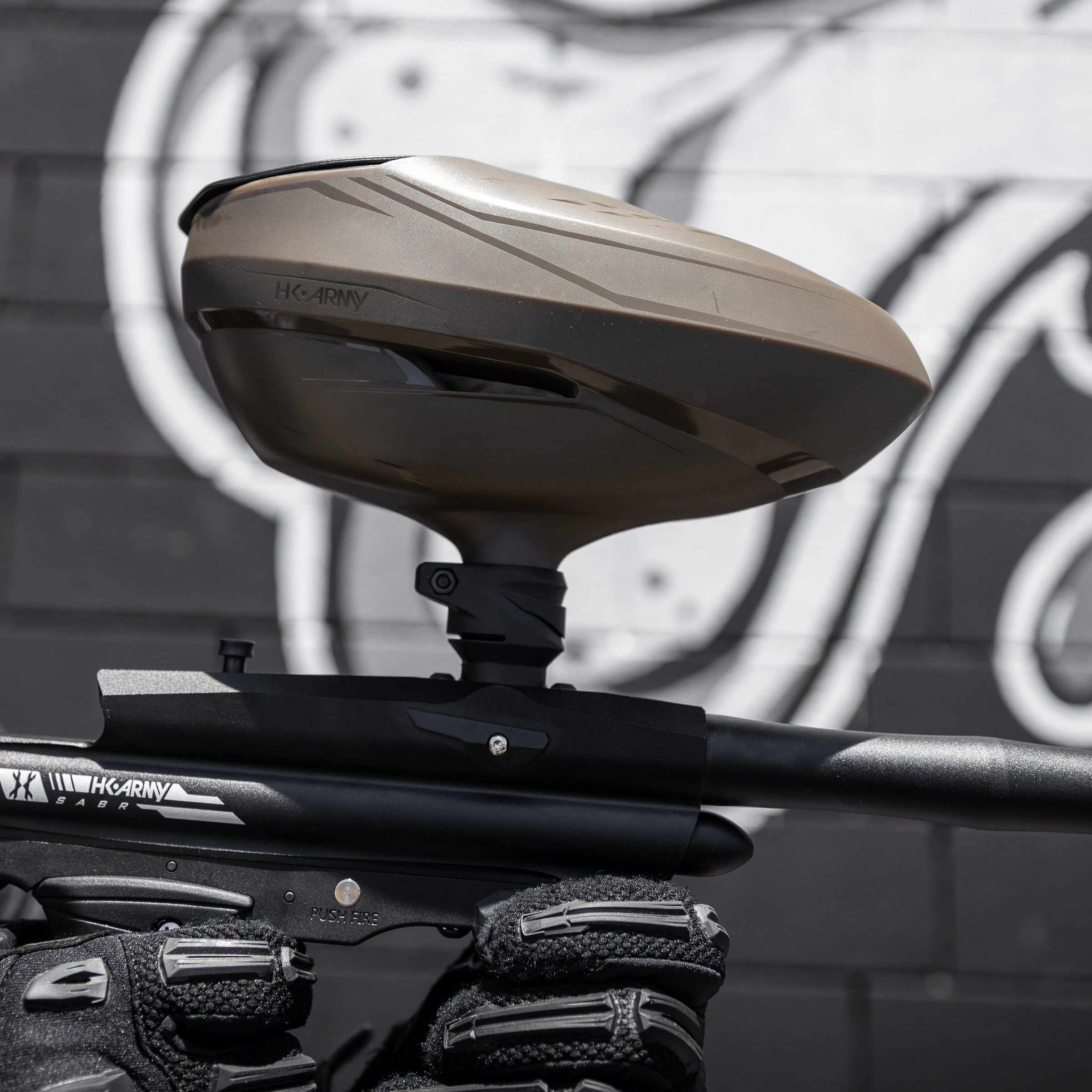 HK Army GFX Gravity Paintball Loader - Tan