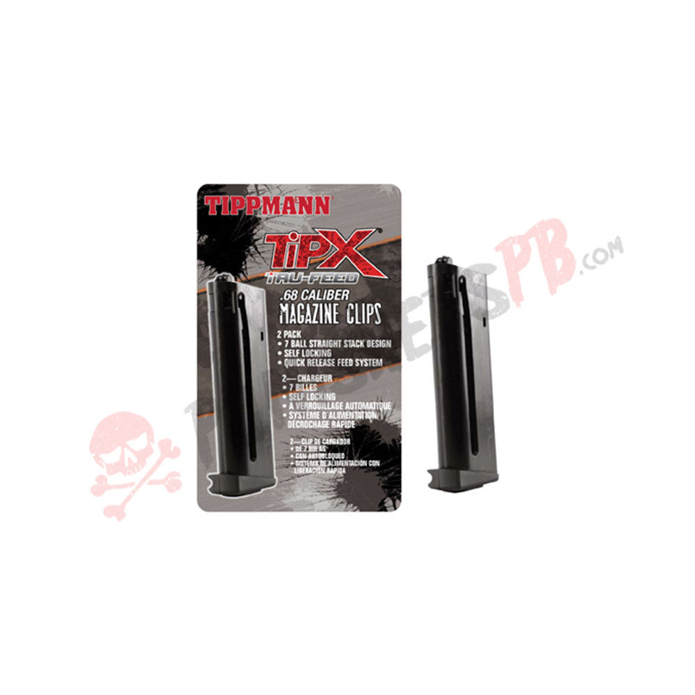Tippmann TiPX Tru-Feed Magazine (7 ball; 2-Pack)