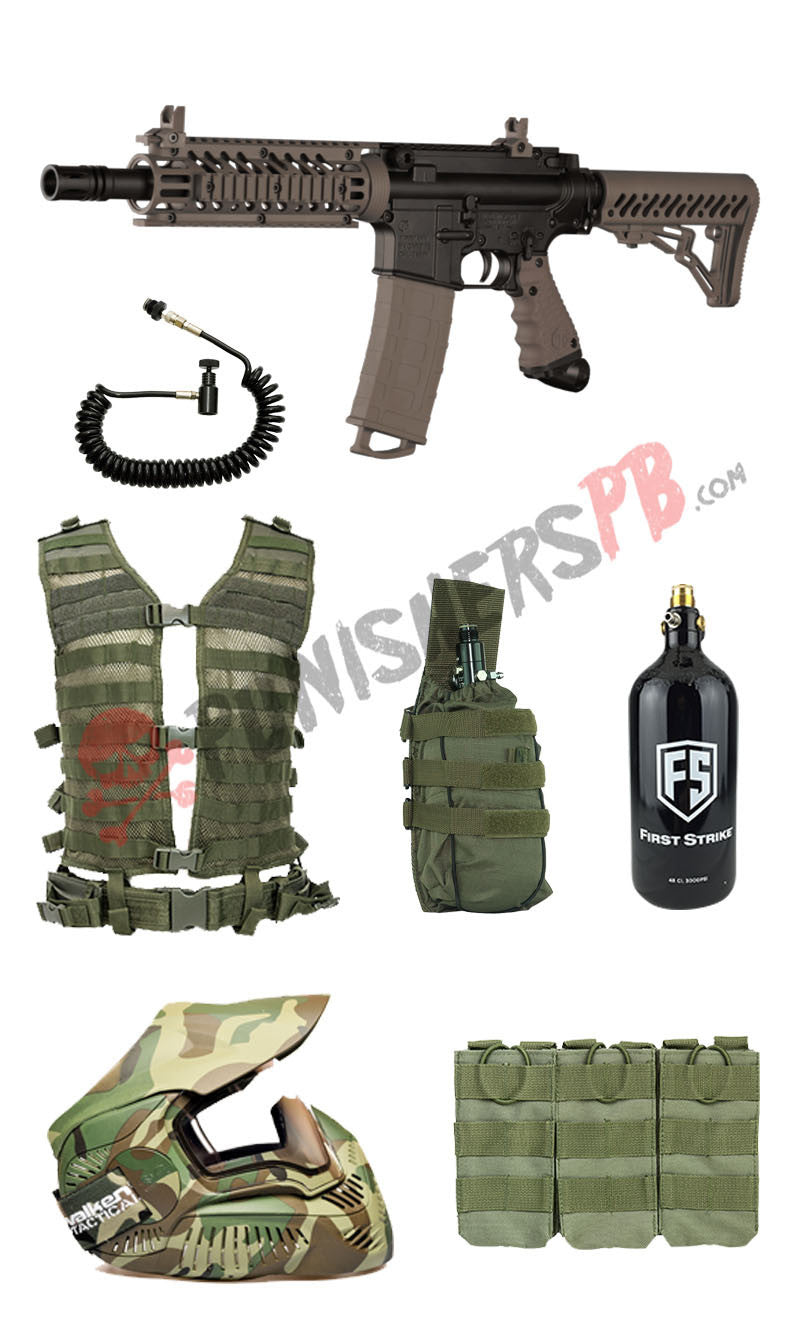 Tippmann TMC Complete Paintball Gun Package