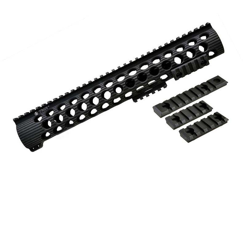 Troy TRX Extreme BattleRail 13 Inch Hand Guard (Black)