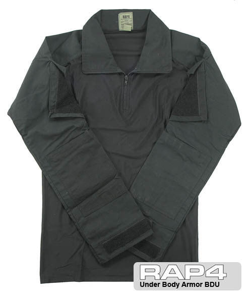 BLACK BDU Combat Shirt
