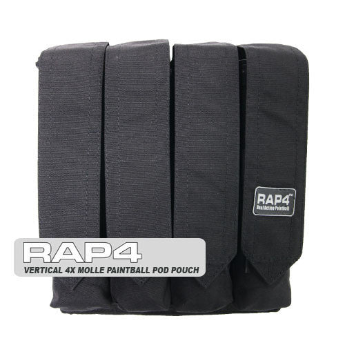 BLACK Quad Pod Pouch