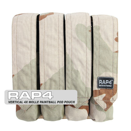 Quad Vertical Pod Pouch Desert Camo
