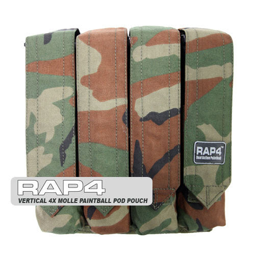 Quad Vertical Pod Pouch Woodland