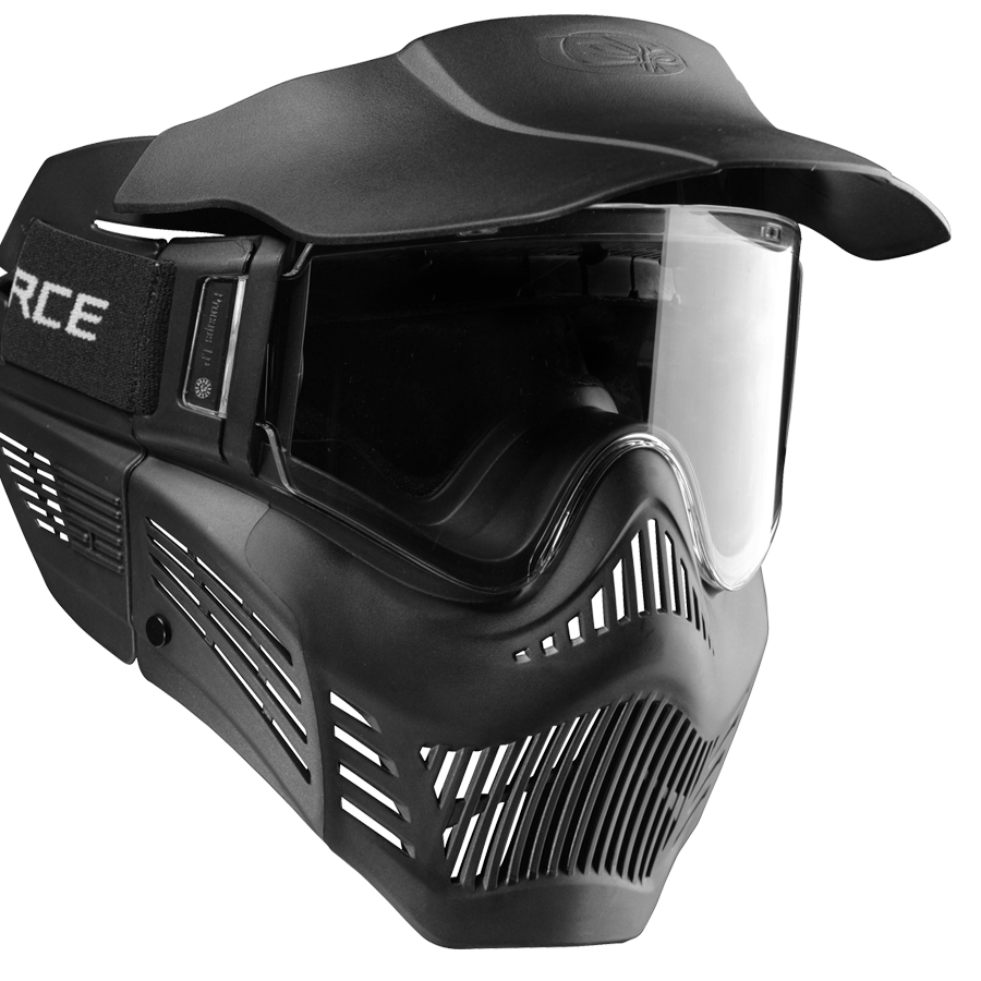V-Force Armor Paintball Mask - Black - Single Lens