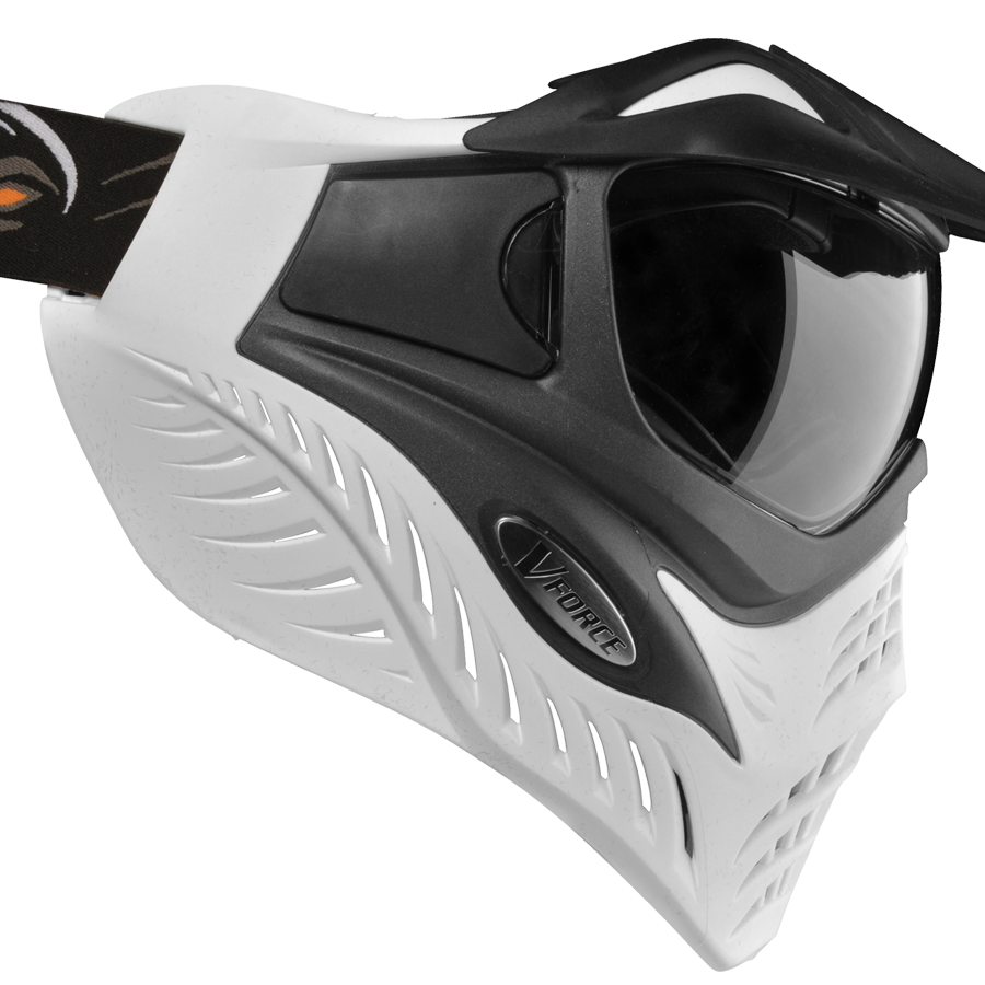 V-Force Grill Paintball Mask - White