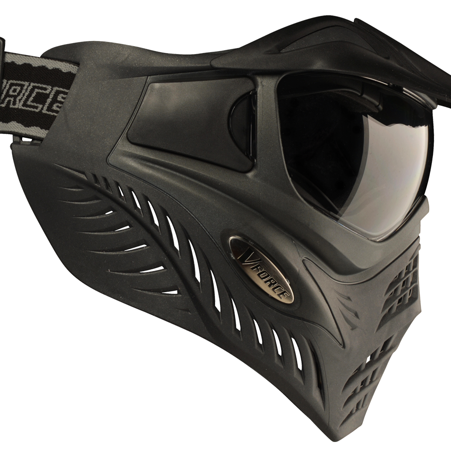 V-Force Grill Paintball Mask - Black (Shadow)