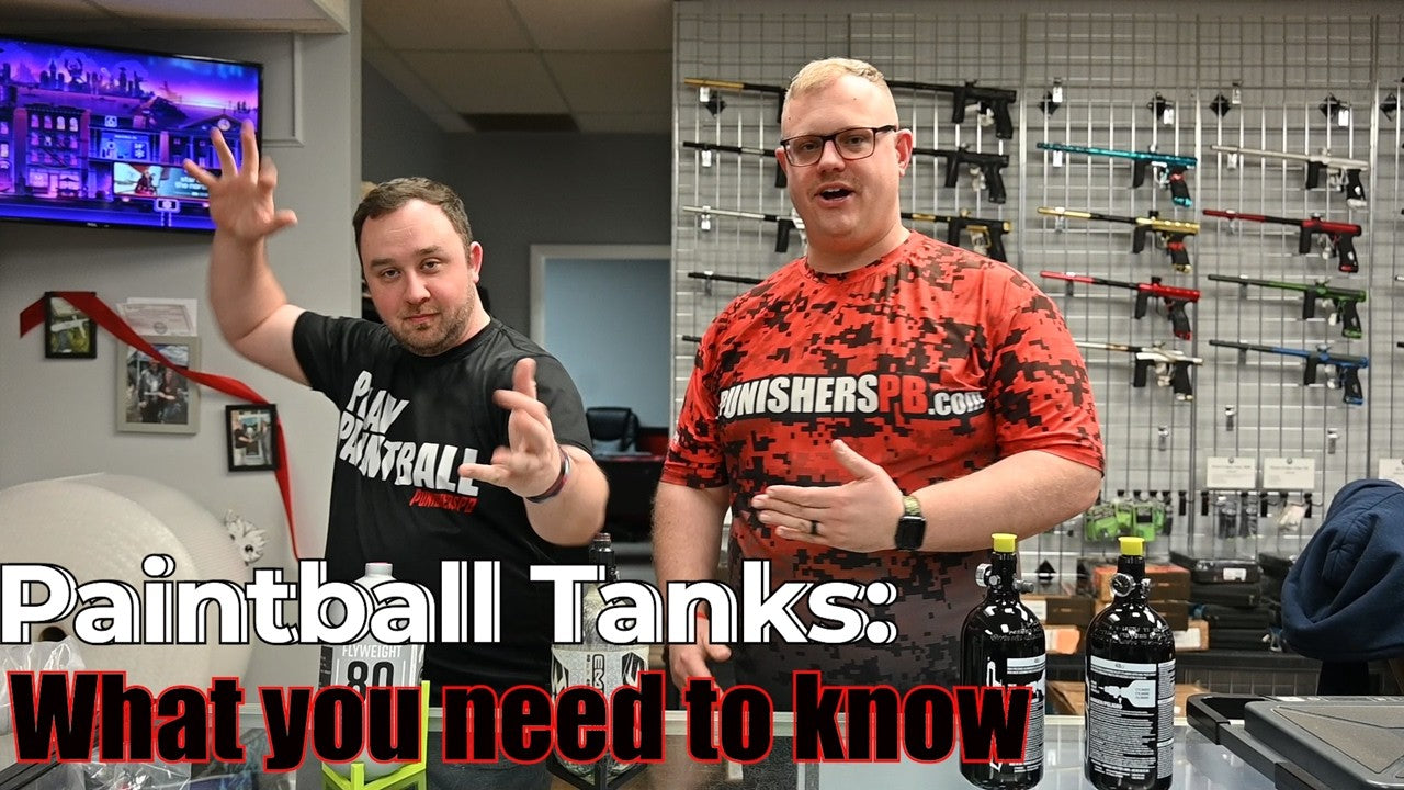 Paintball Air Tanks: What You Need to Know