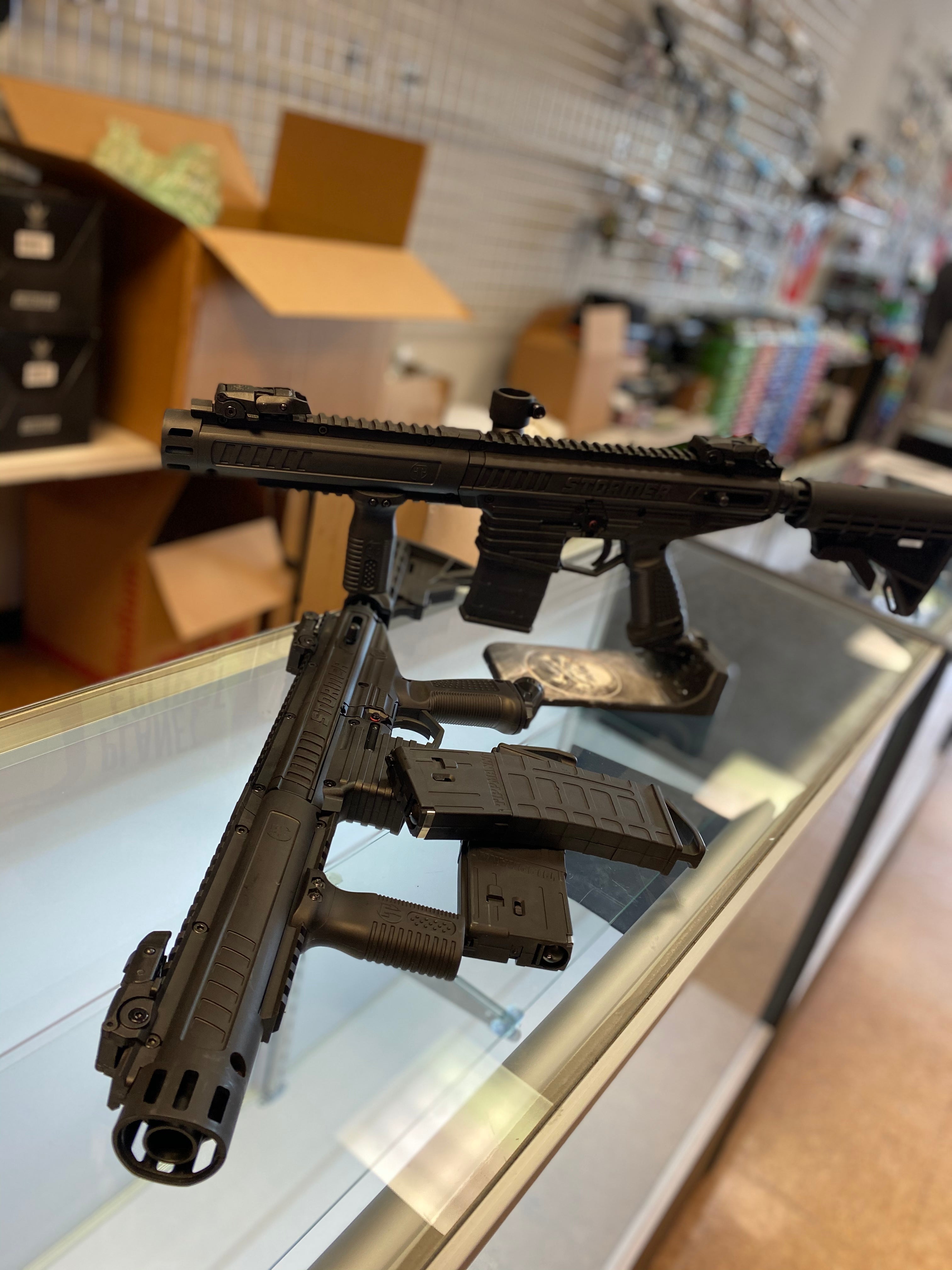 The Tippmann Stormer Paintball Gun