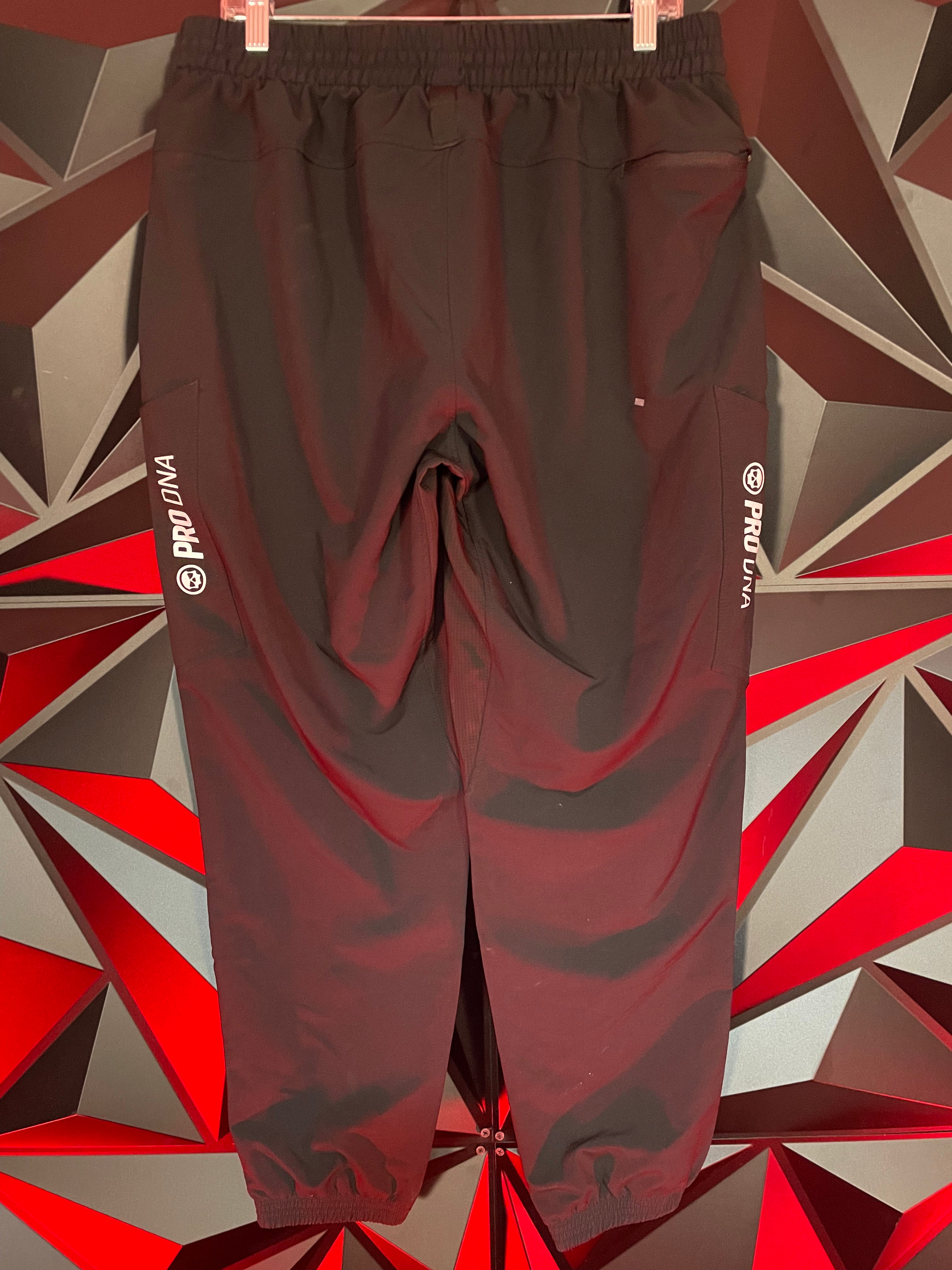Used Infamous PRO DNA Joggers Black XL Punishers Paintball
