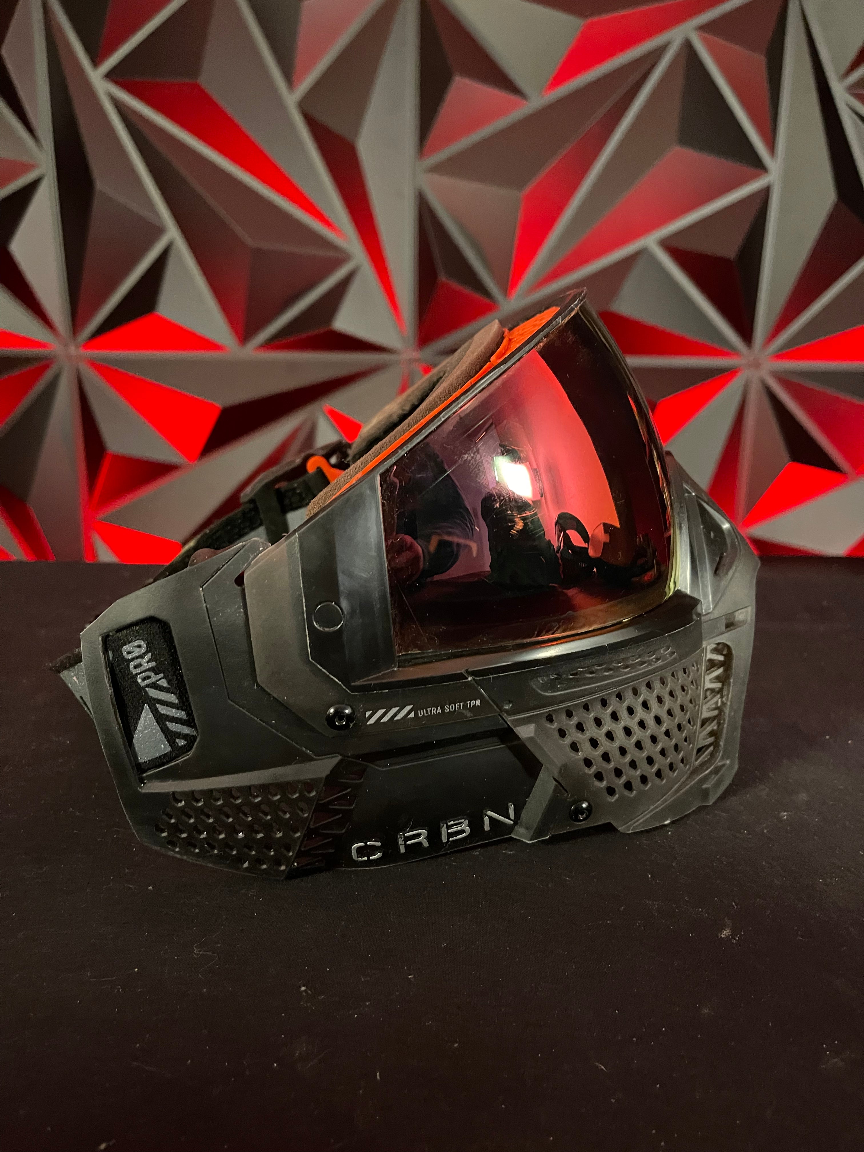 Used Carbon Zero Pro LESS Coverage Paintball Mask - Smoke – Punishers ...