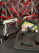 Used Planet Eclipse CS1.5 Paintball Gun - Silver/Black w/s63 Barrel System & Exalt Deuce Trigger