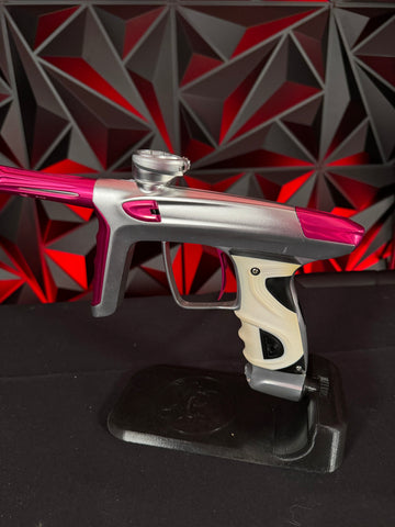 Used DLX TM40 Paintball Gun - Silver/Pink