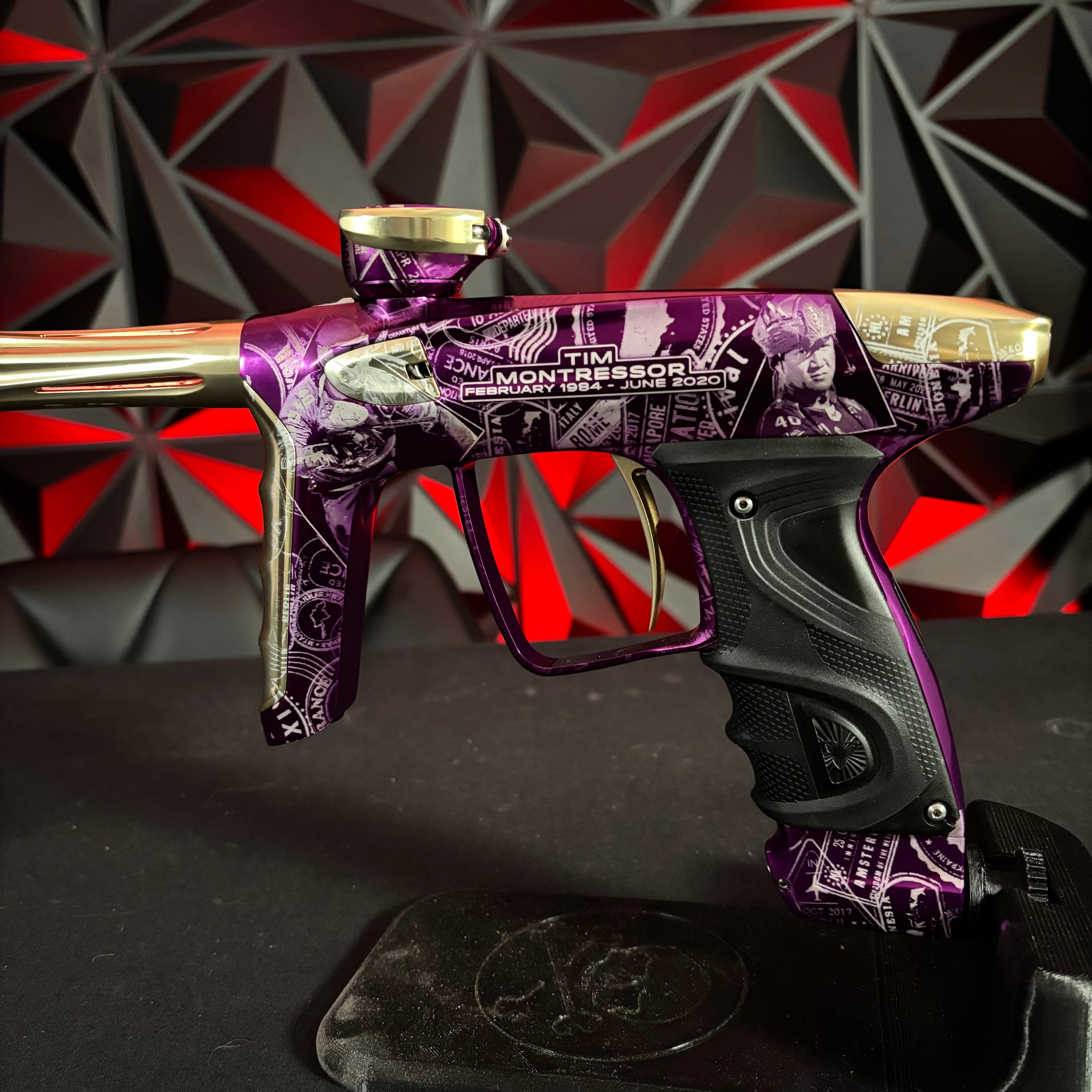 Used DLX Luxe TM40 Paintball Gun - LE Tim Montressor